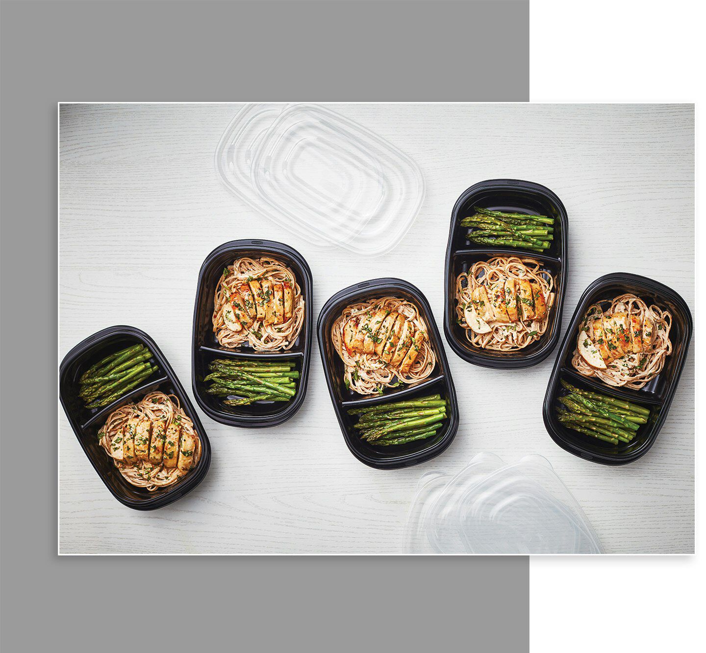 Rubbermaid TakeAlongs food storage containers divided meal prep
