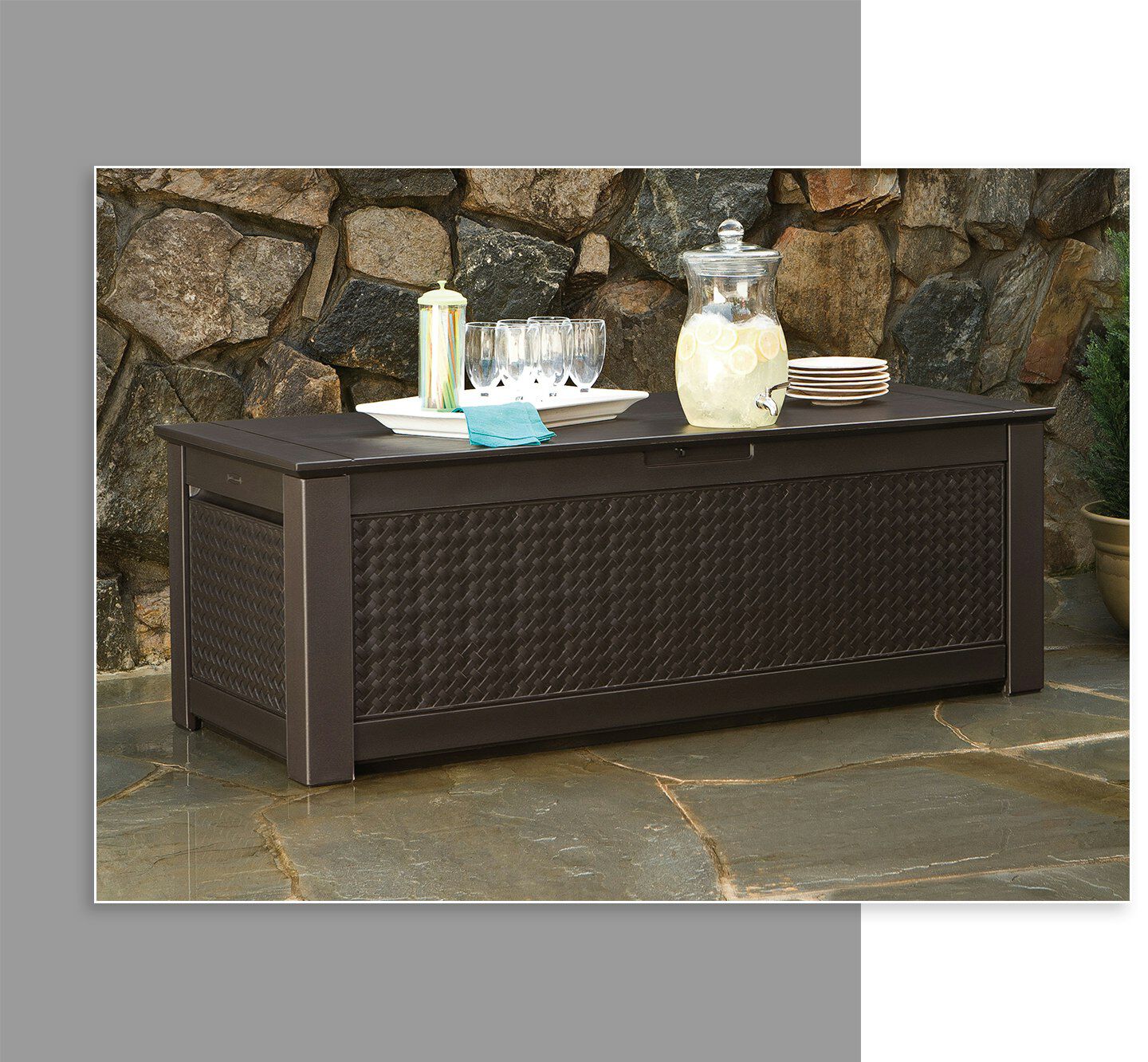 Deck Boxes And Patio Storage Rubbermaid