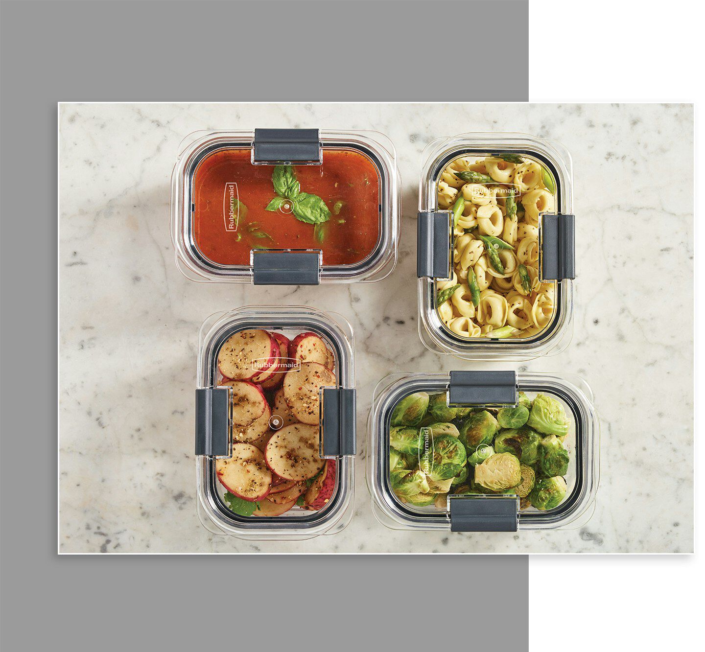 Rubbermaid brilliance food storage containers