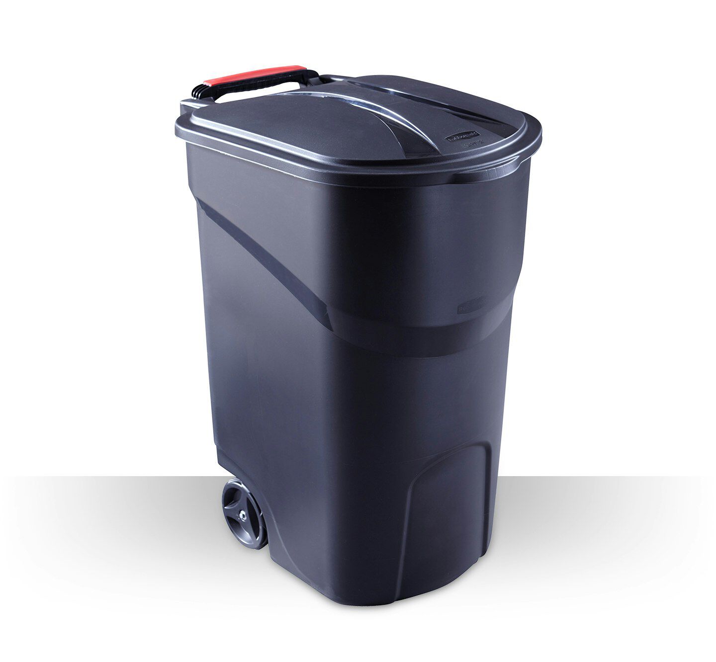 garbage and recycling bin