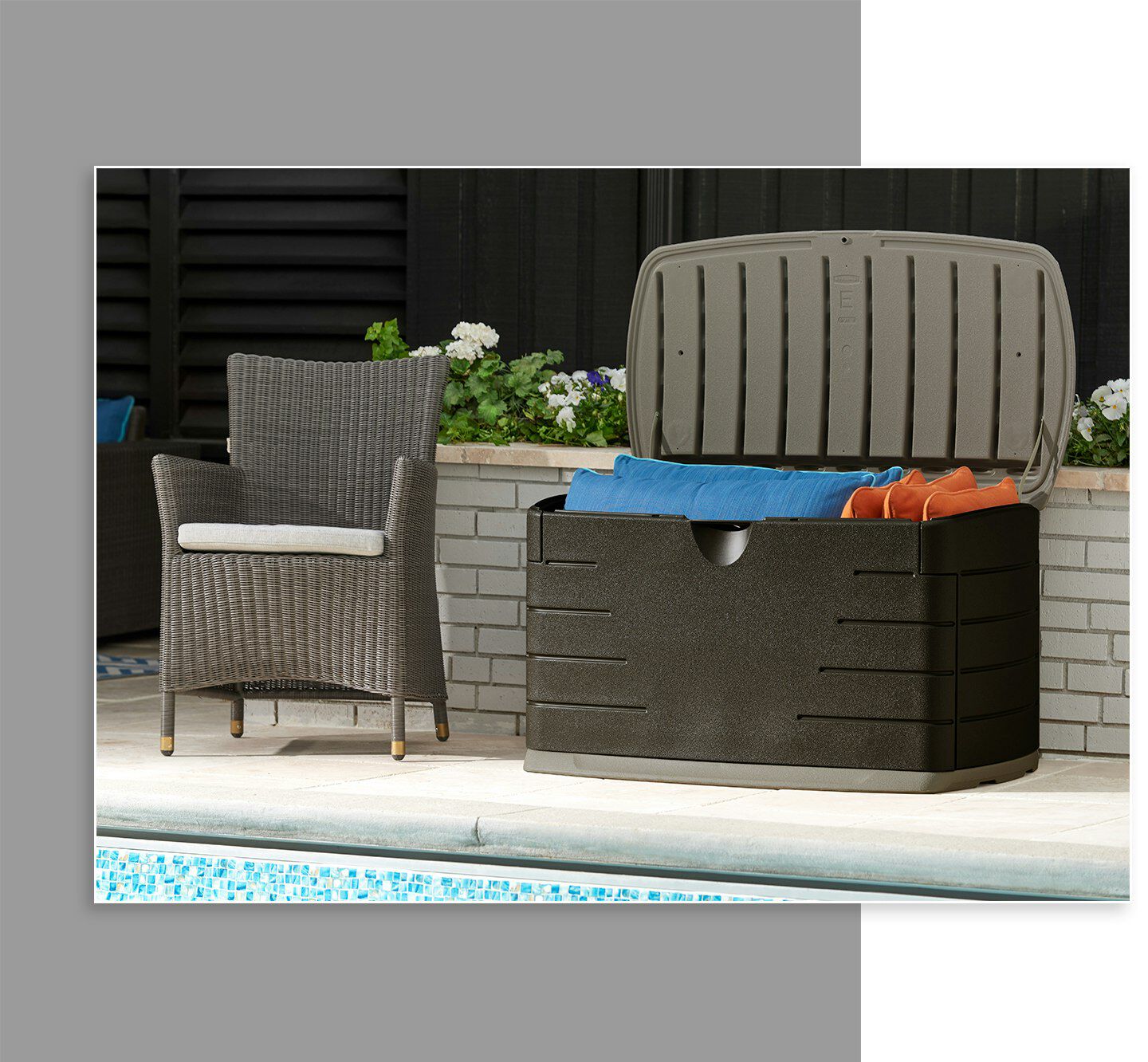 Deck Boxes And Patio Storage Rubbermaid